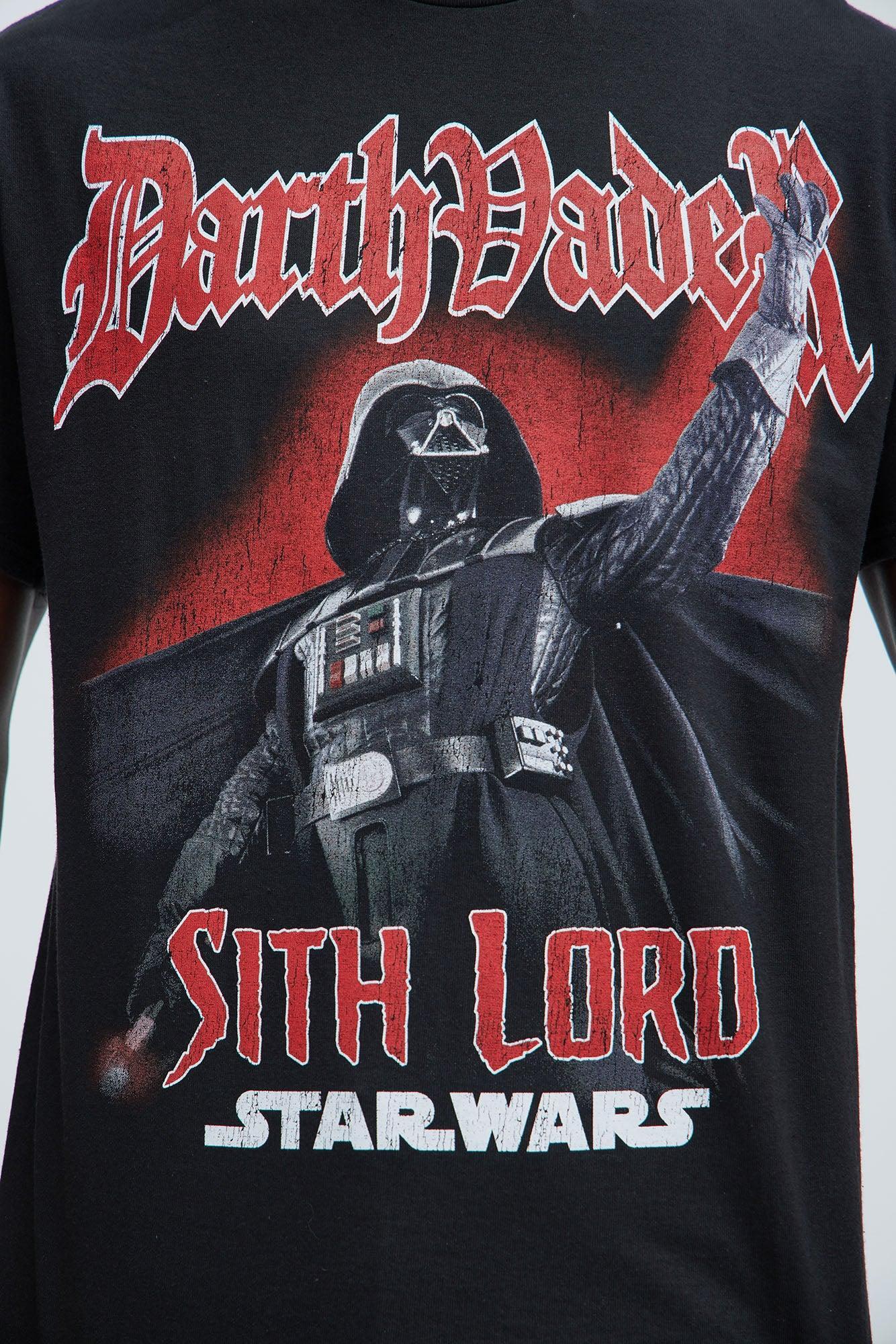 Star Wars Darth Vader Sith Lord Short Sleeve Tee - Black Product Image