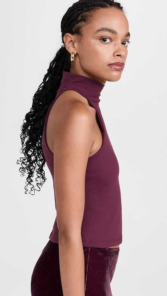 Susana Monaco Mock Neck Sleeveless Top | Shopbop Product Image