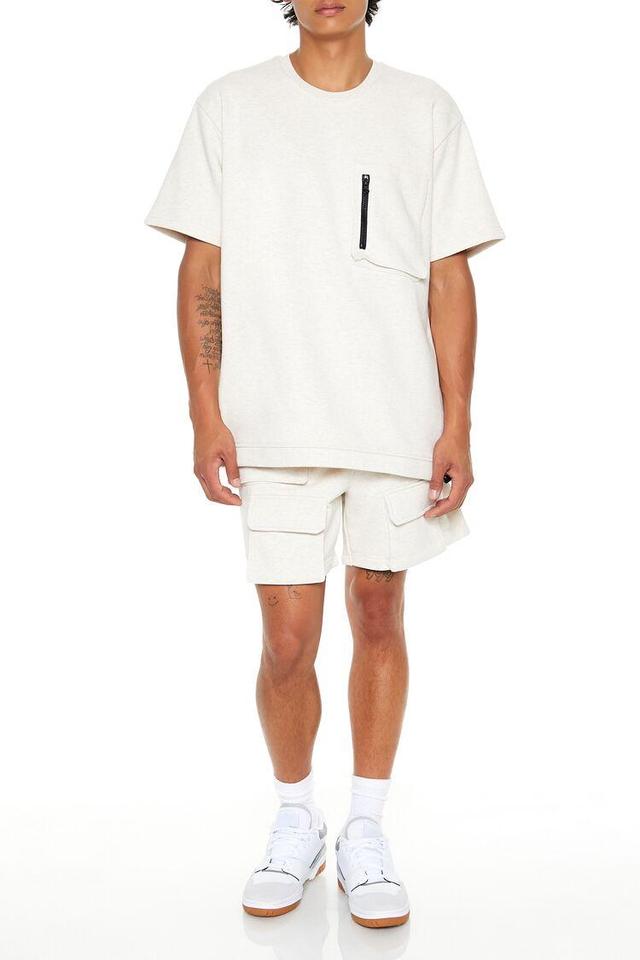 Heathered Cargo Shorts | Forever 21 Product Image