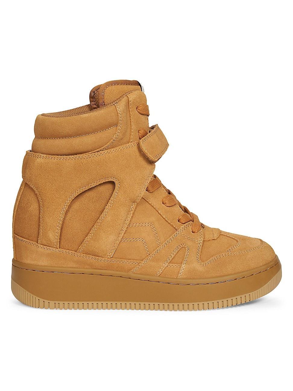 Isabel Marant Ellyn Hidden Wedge High Top Sneaker Product Image