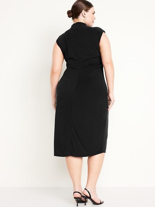 Ruched Midi Dress Product Image