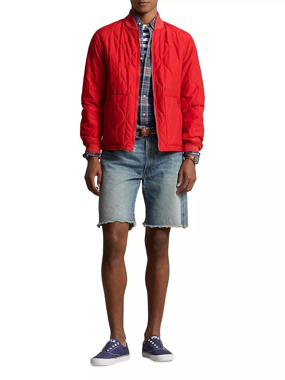 Quilted Bomber Jacket Product Image