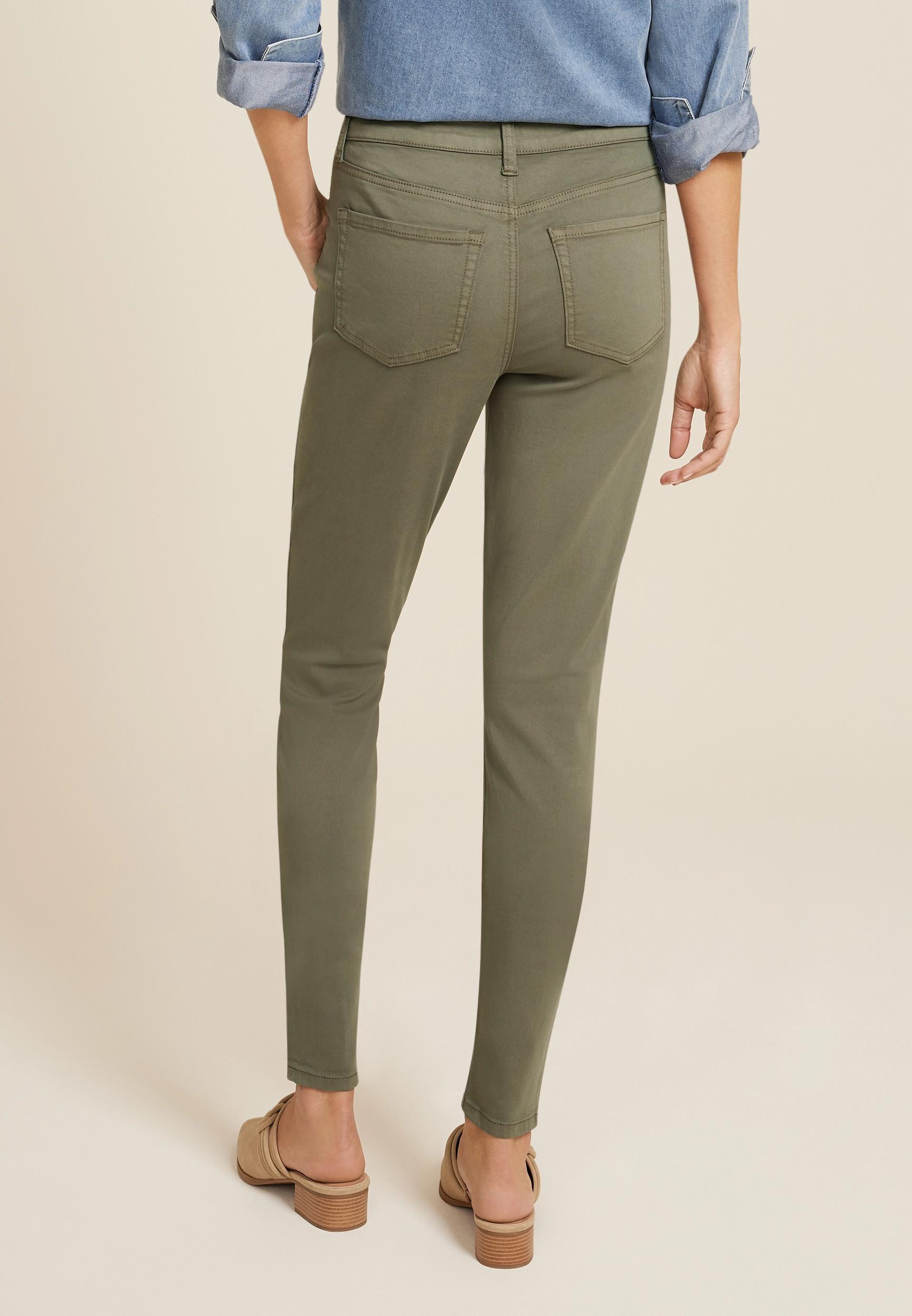 m jeans by maurices™ High Rise Color Jegging Product Image