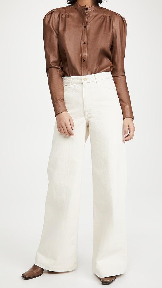 Triarchy High Rise Wide Leg Jeans | Shopbop Product Image