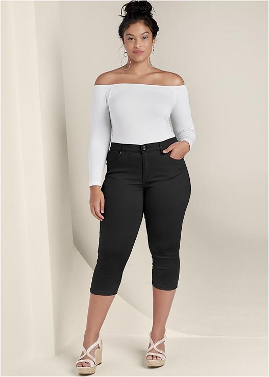 Cindy Capri Jeans Product Image