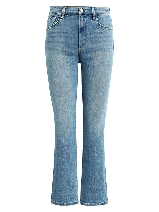 Womens Callie Cropped Stretch Boot-Cut Jeans Product Image