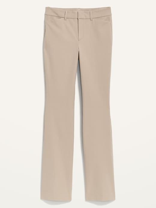 High-Waisted Pixie Flare Pants Product Image