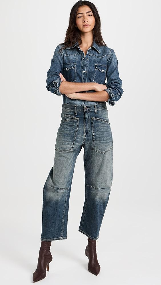 Nili Lotan Travis Denim Shirt | Shopbop Product Image