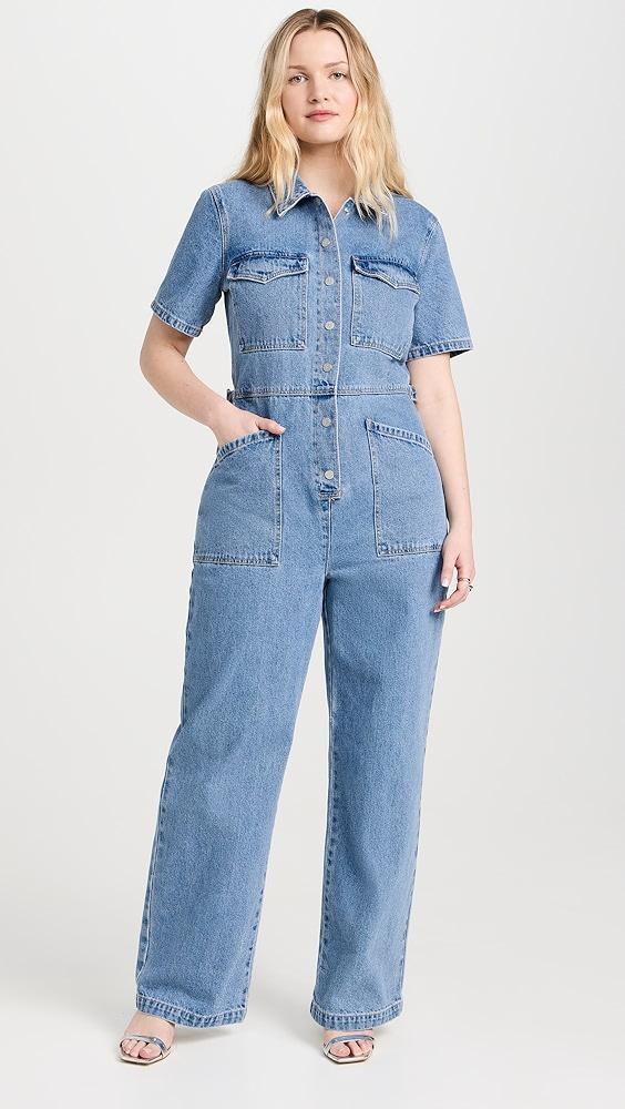 ABRAND Denim Jumpsuit | Shopbop Product Image