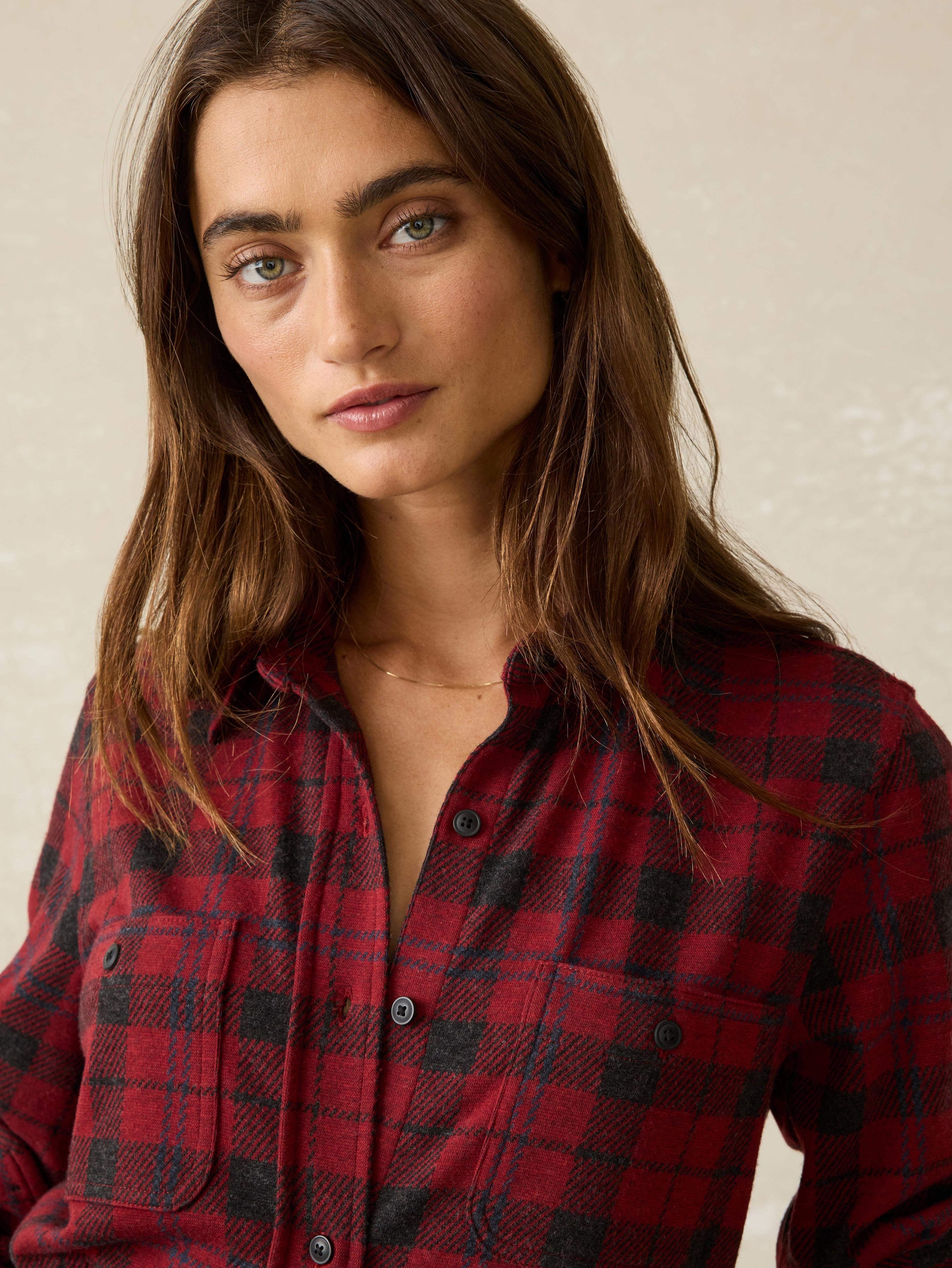 Legend™ Sweater Shirt - Cherry Creek Plaid Female Product Image