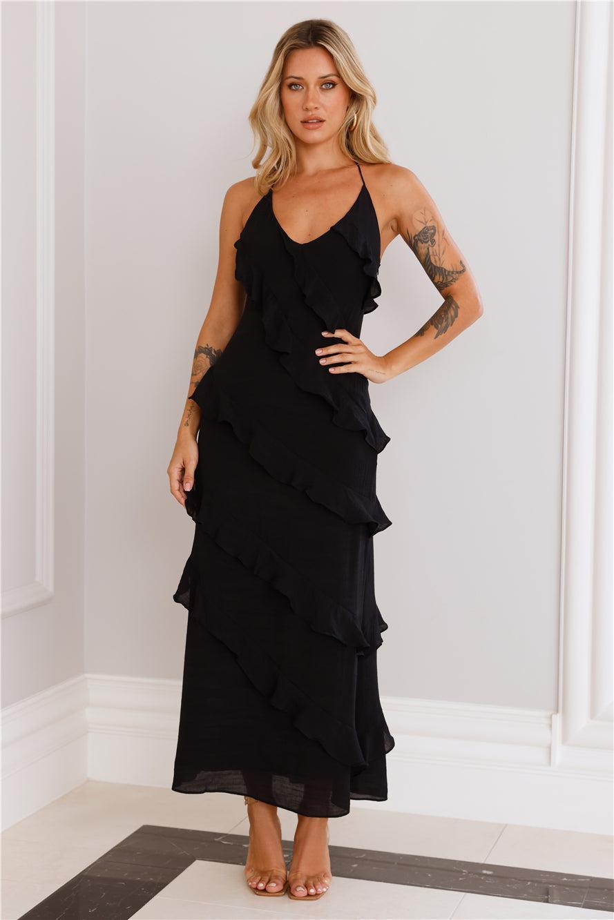 What A Beauty Maxi Dress Black product image