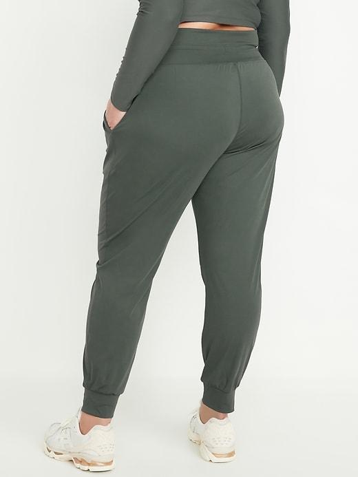 High-Waisted PowerSoft Seamed Joggers Product Image