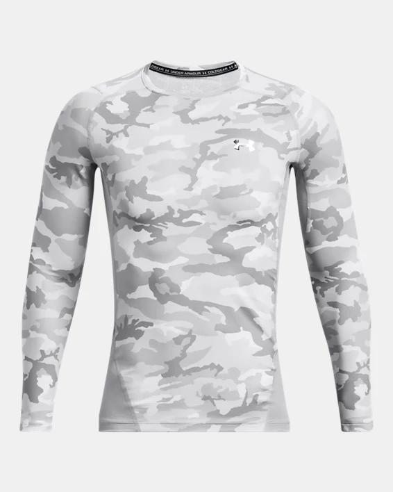 Men's ColdGear® Infrared Compression Printed Crew Product Image