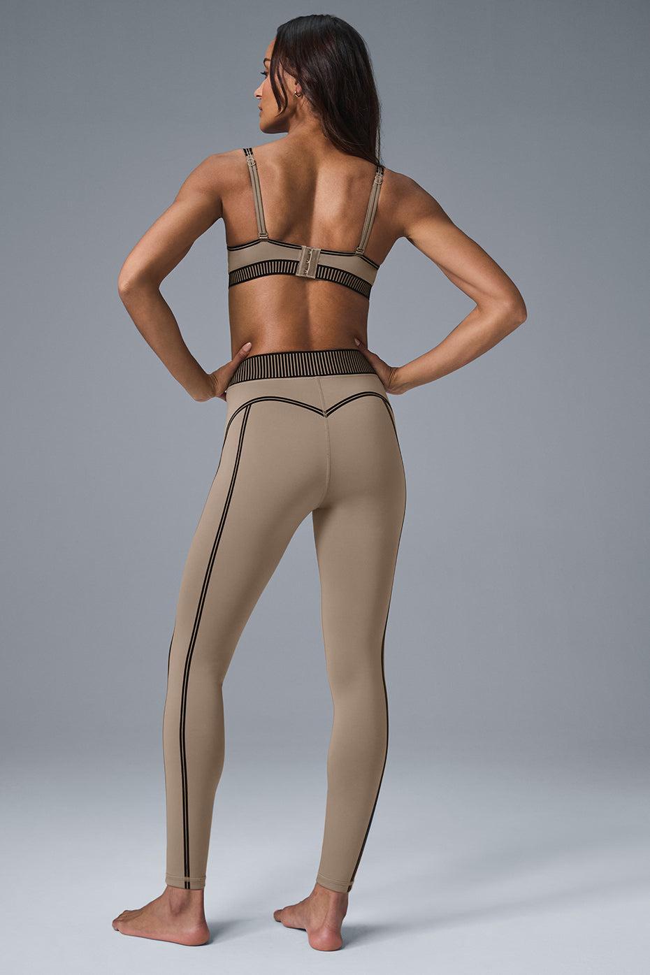 Airlift High-Waist 7/8 Line Up Legging - Gravel Female Product Image