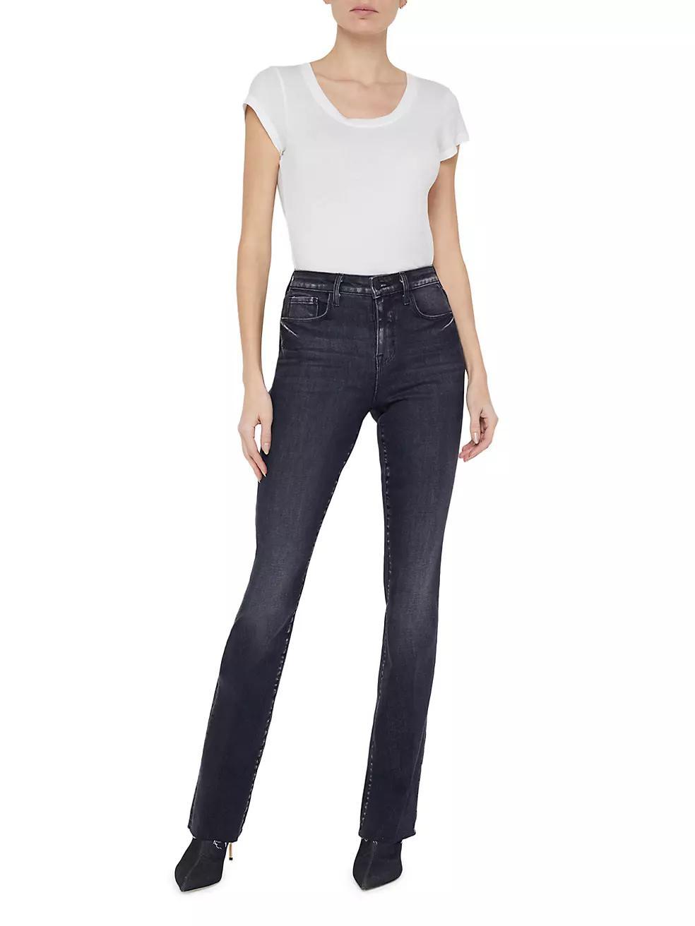 Ruth High-Rise Straight-Leg Jeans Product Image