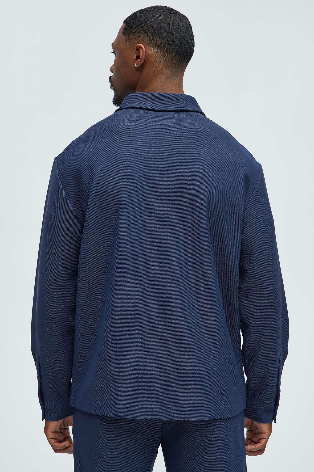 Turner Pocket Overshirt - Navy Product Image