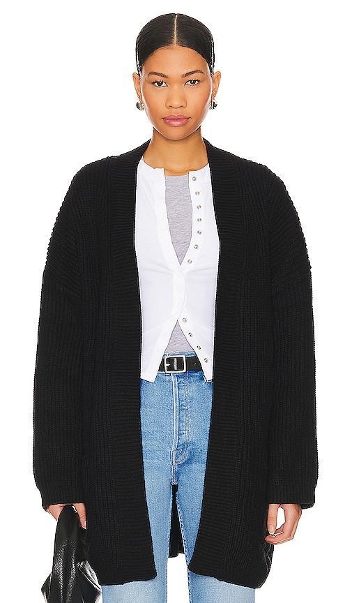 SNDYS Essie Cardigan in Beige. Size L, XXL. Product Image