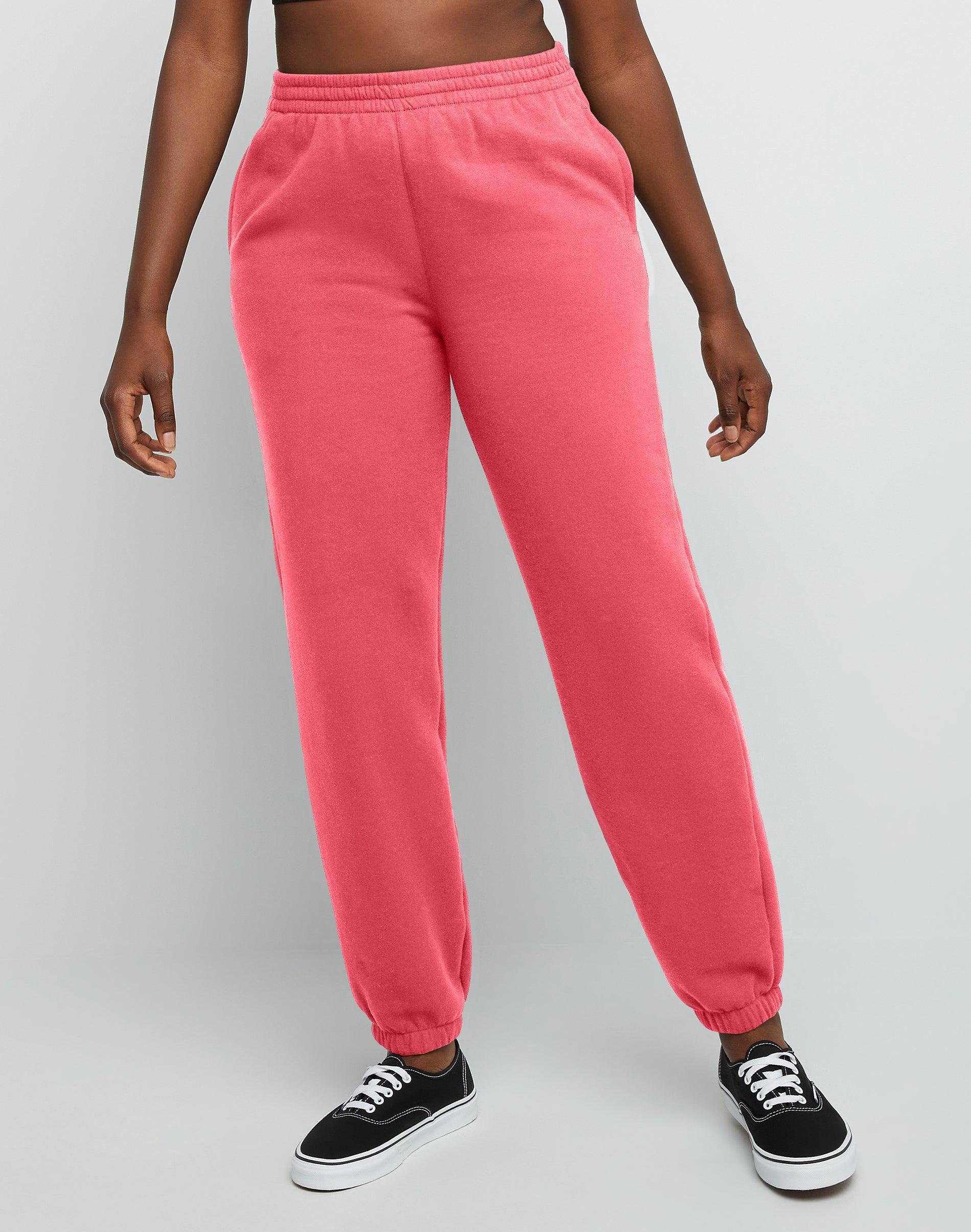 Womens Hanes Originals Fleece Jogger Pants Product Image