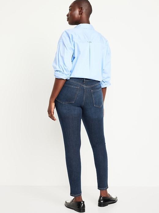 Mid-Rise Rockstar Super-Skinny Jeans Product Image