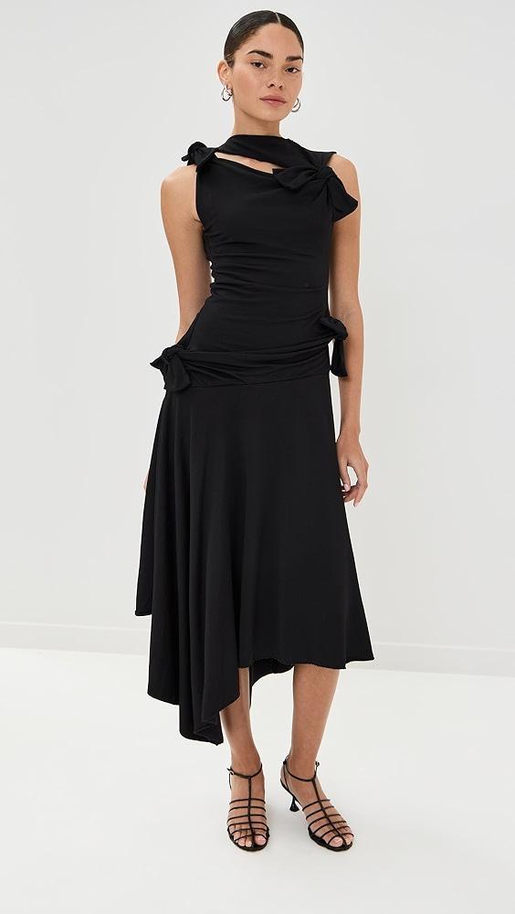 Acne Studios Tie-Up Knot Detail Dress | Shopbop Product Image