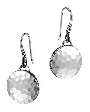 John Hardy Dot Hammered Drop Earrings Product Image