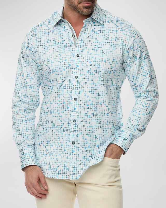 Mens Barraza Woven Sport Shirt Product Image