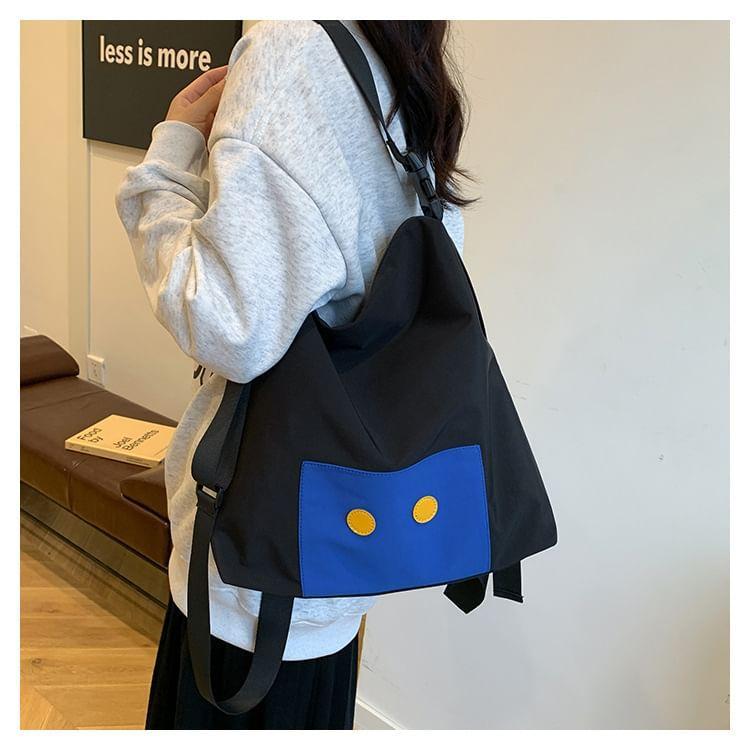 Panel Nylon Tote Bag Product Image