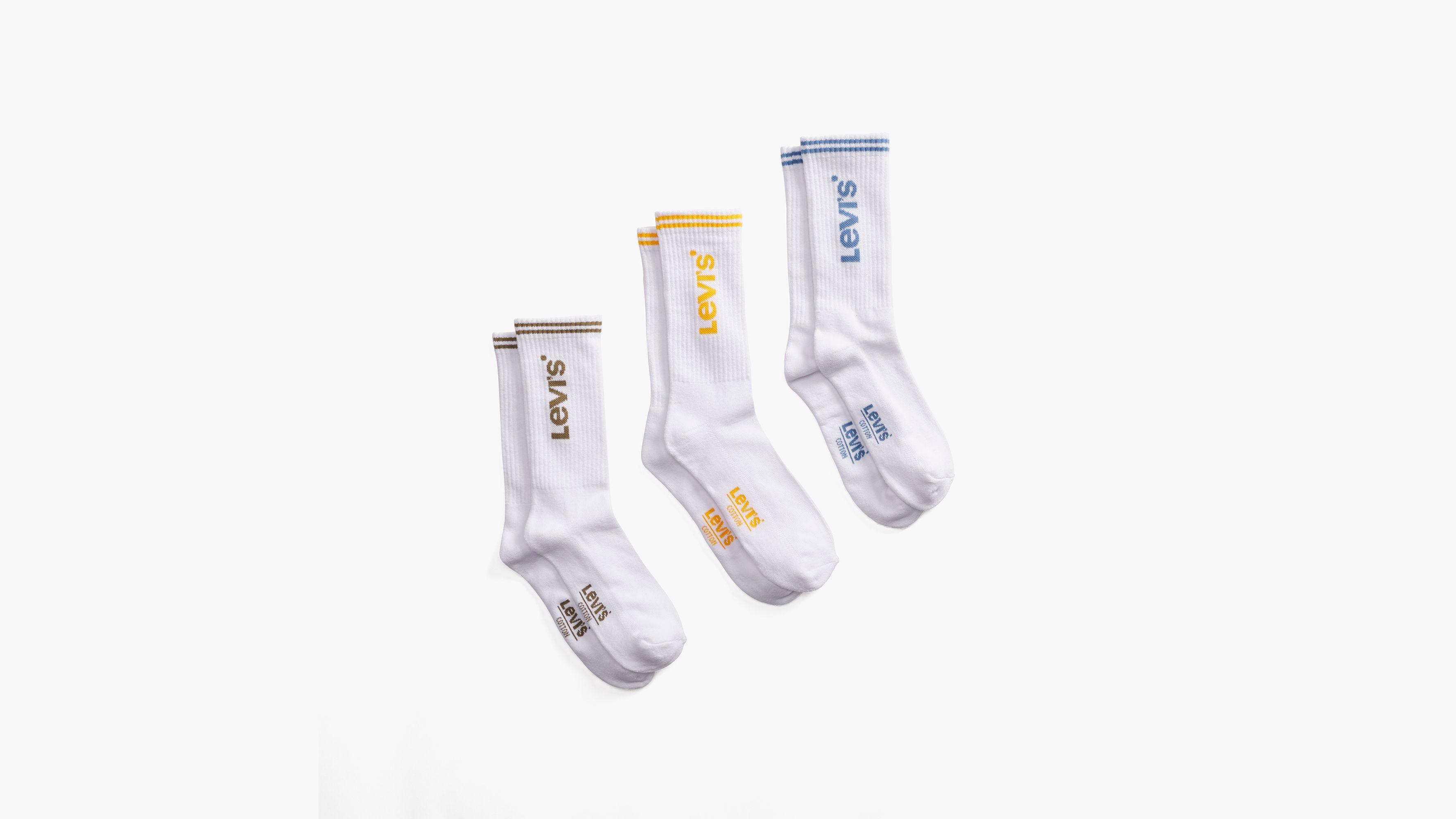 Sporty Logo Regular Cut Socks (3-Pack) Product Image