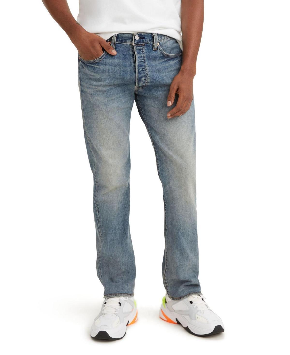 Mens Levis 501 Original-Fit Jeans Black Product Image