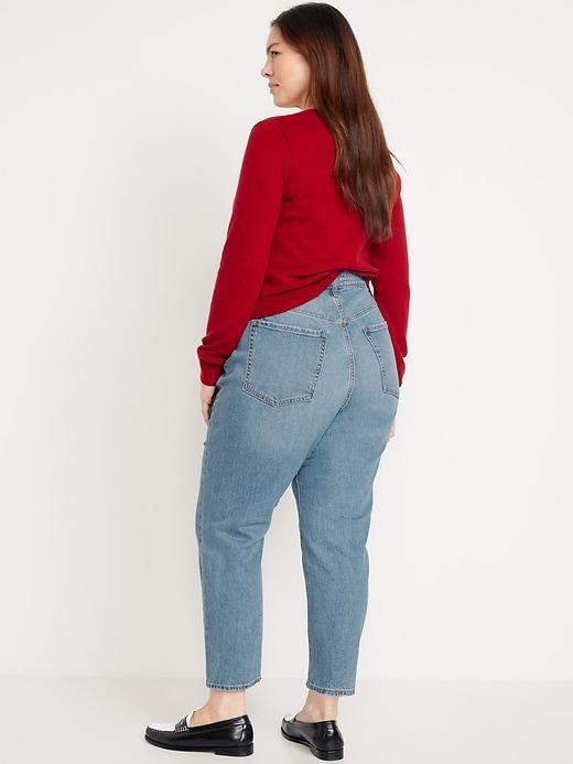 Curvy High-Waisted OG Straight Ankle Jeans Product Image