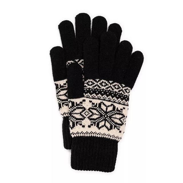 Womens MUK LUKS Wool Blend Gloves Product Image