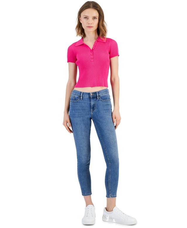 Calvin Klein Jeans Petite High Rise 27 Skinny Ankle Jeans Product Image