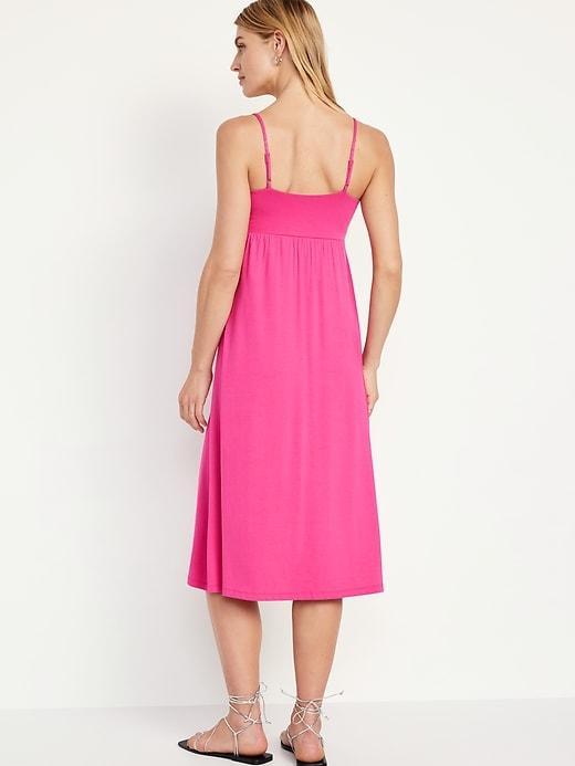 Fit & Flare Cami Midi Dress Product Image