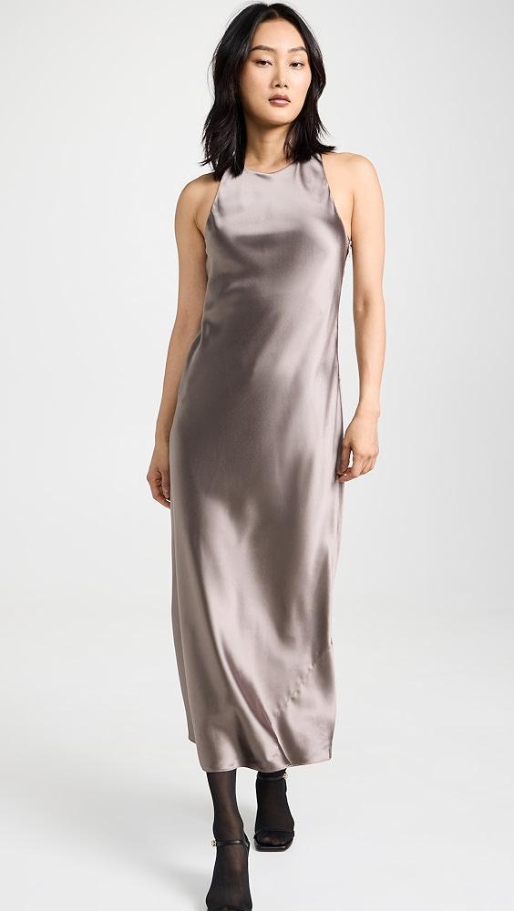 Tibi Heavy Satin Midi Dress | Shopbop Product Image