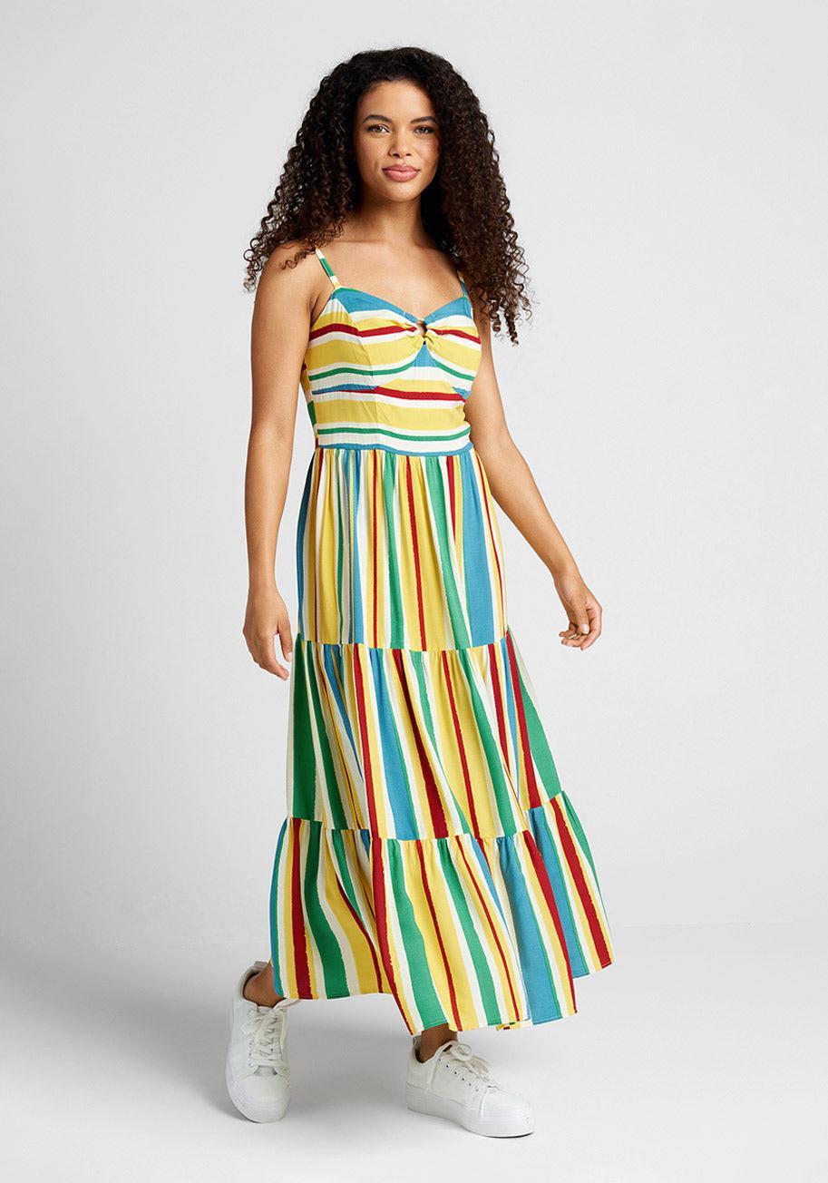 Sunshine And Lollipops Maxi Dress Product Image