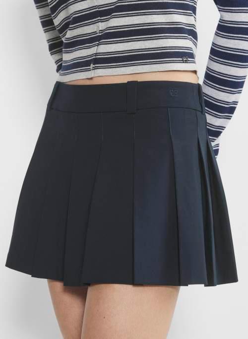 olive super lo-rise mini skirt Product Image