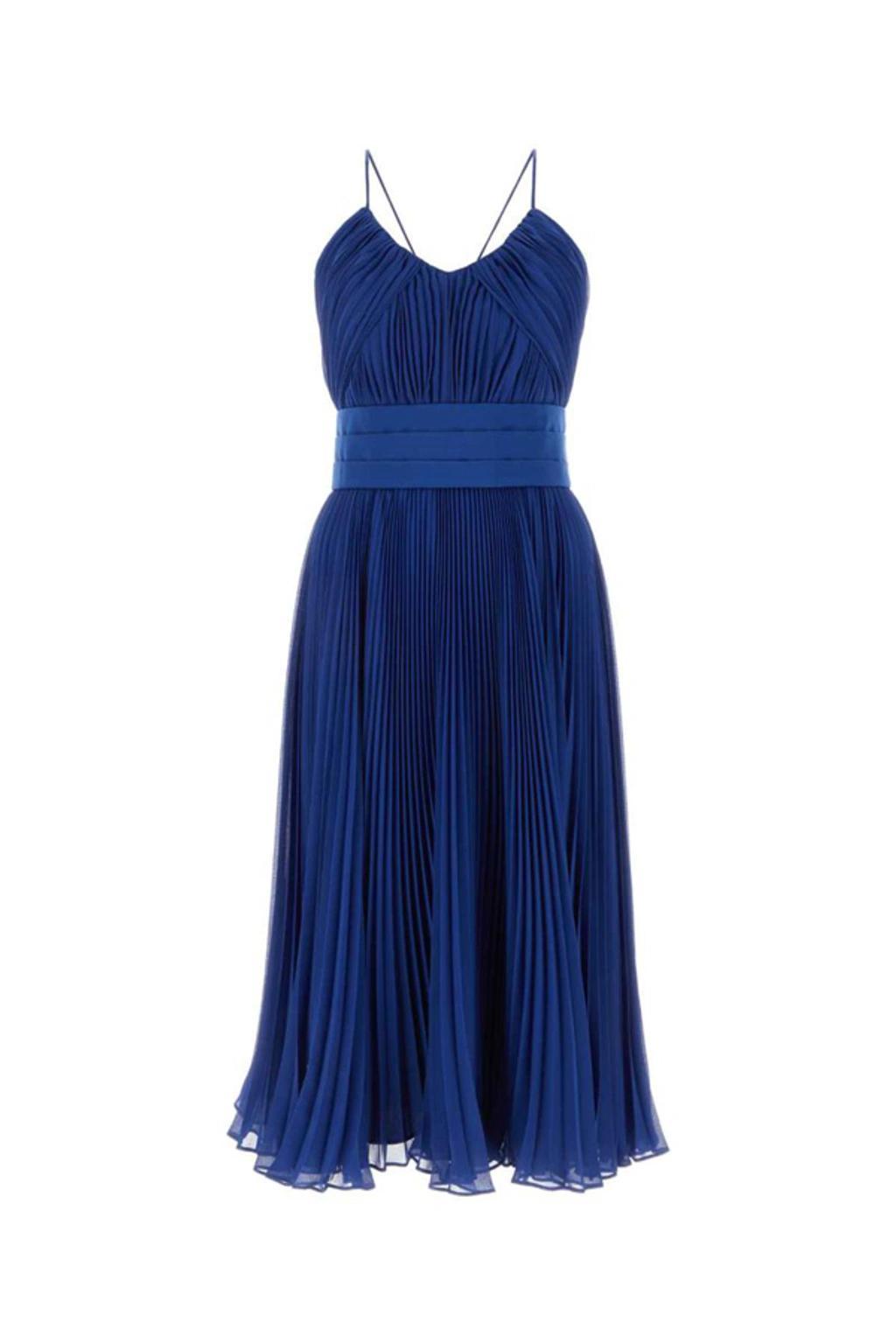 MAX MARA Pianoforte Dresses In Blue Product Image