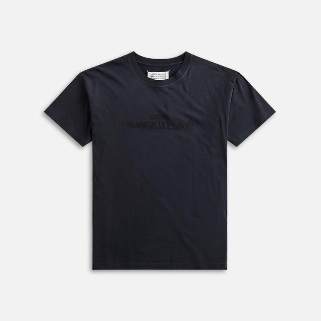 Maison Margiela Cotton Jersey - Washed Black Male Product Image