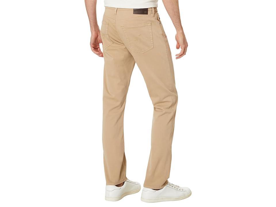 AG Everett Sueded Stretch Sateen Straight Fit Pants Product Image