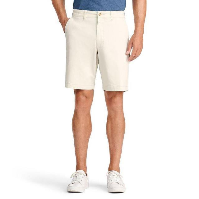 Mens IZOD Saltwater 9.5-in. Flat Front Shorts Product Image