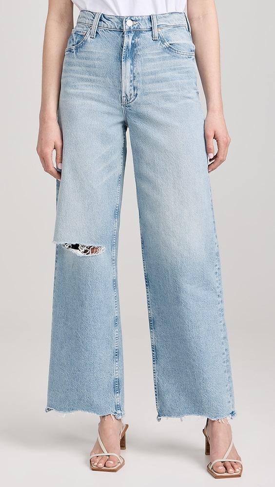 MOTHER Spinner Zip Sneak Chew Jeans | Shopbop Product Image