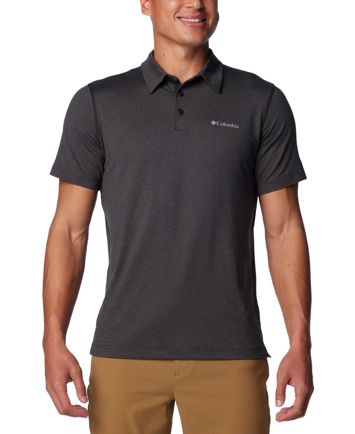 Columbia Mens Carter Short Sleeve Performance Crest Polo Product Image