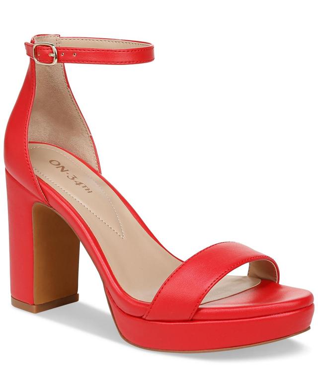 On 34th Womens Rannda Platform Dress Sandals, Created for Macys Product Image