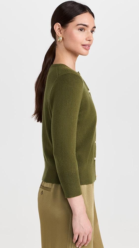 Vince Pearl Button Cardigan | Shopbop Product Image