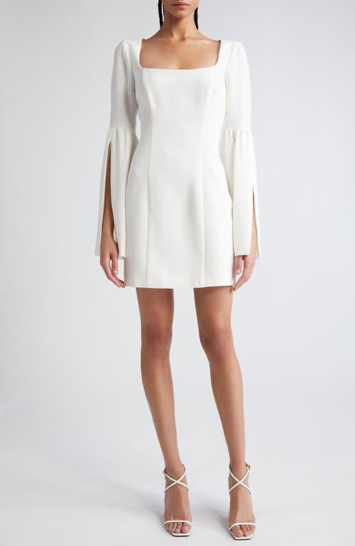 Cinq  Sept Jace Split Long Sleeve Minidress Product Image