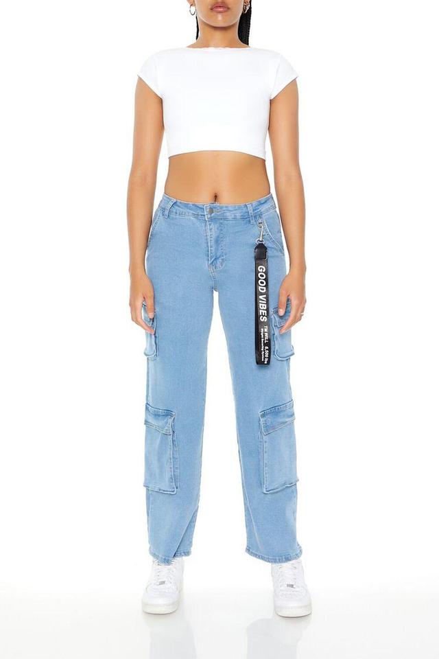 Cargo Good Vibes Jeans | Forever 21 Product Image