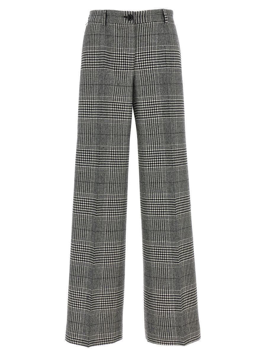 Wool And Cashmere Flare Pants In Bunt Product Image