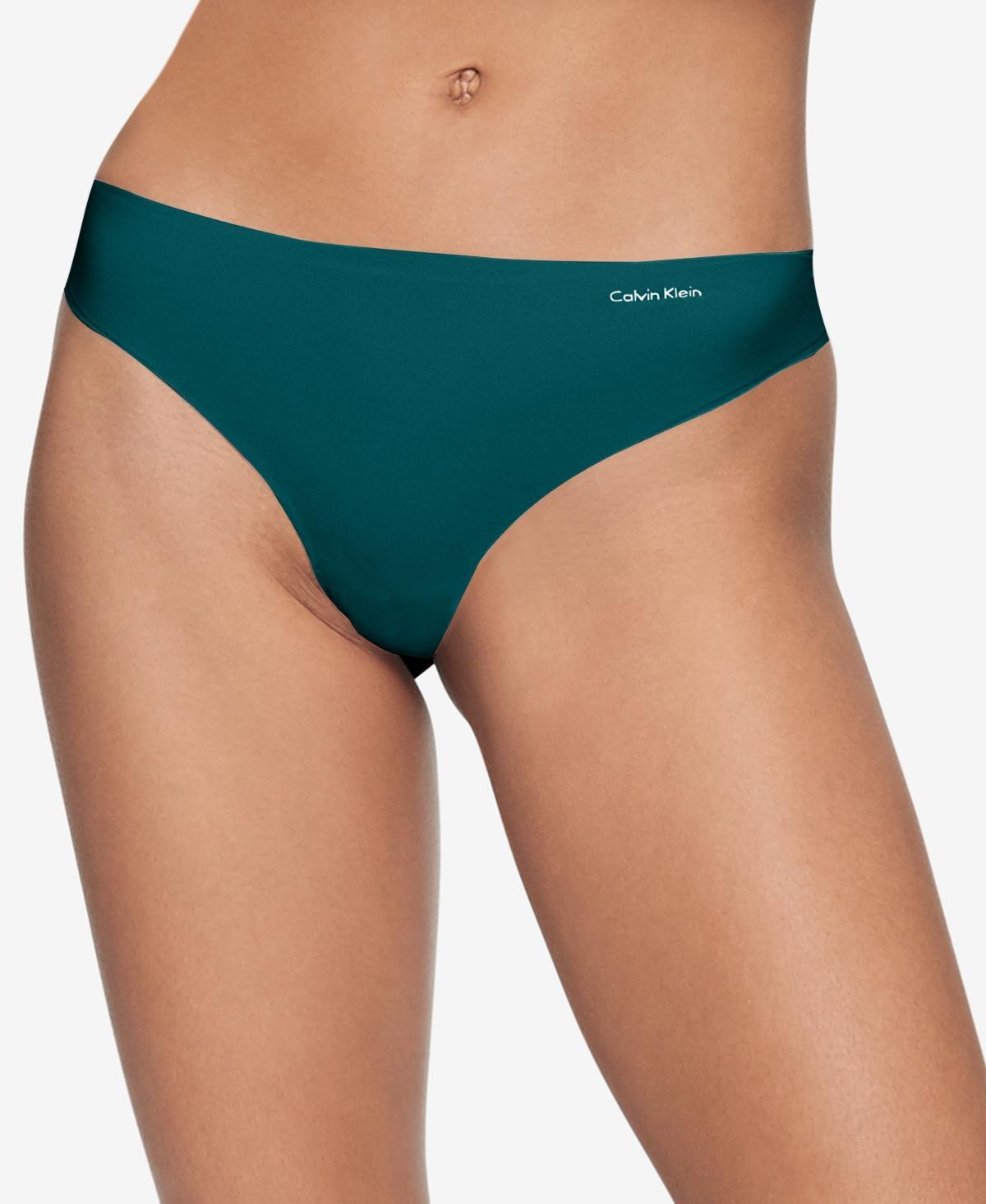 Calvin Klein Womens Invisibles Thong Underwear D3428 Product Image