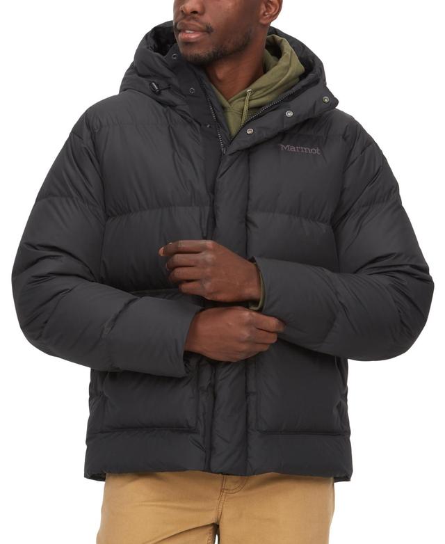 Marmot Mens Stockholm Quilted Full-Zip Hooded Down Jacket Product Image