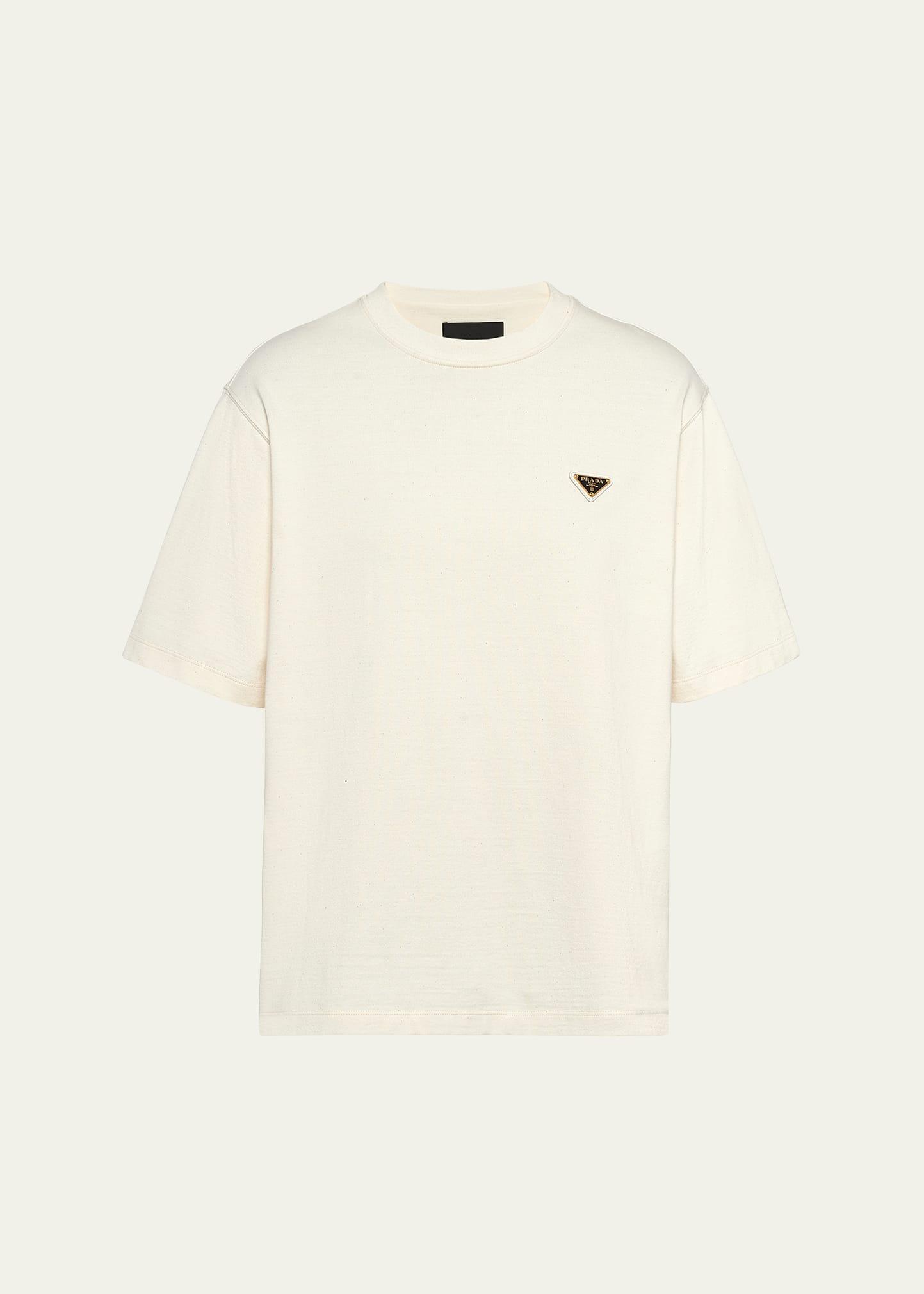 Mens Cotton Logo T-Shirt Product Image